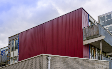 gevelbekleding toepassing colordeck